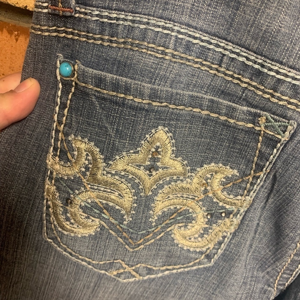 Hydraulic Women's Embroidered Y2K Bootcut Jeans - Picture 7 of 7